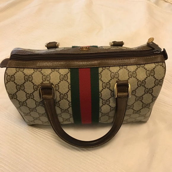 Vintage Gucci Doctor Bag, Authentic - Picture 6 of 11